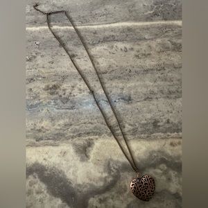 Long statement necklace